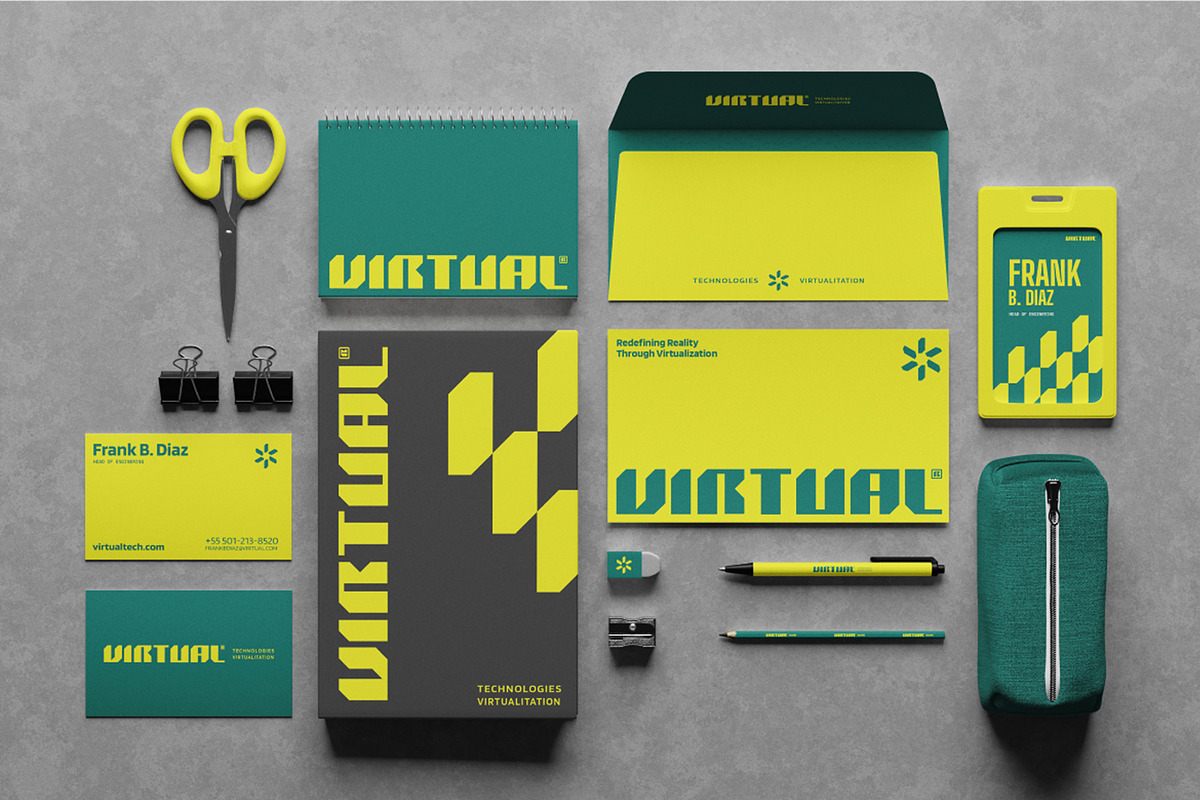 18 Tech Startup Office Mockup Bundle, an Advertising Mockup by Vitora Mockup (Photo 2 of 6)