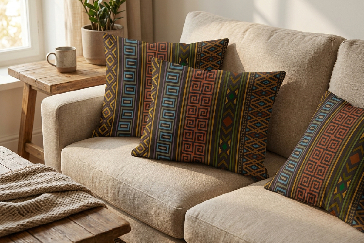 Tribal Ethnic Geometric Pattern, a Pattern Graphic by Saba Vector (Photo 3 of 3)
