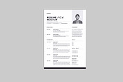 Resume - Curriculum Vitae Mockup, an Advertising Mockup by Illusiongraphic (Thumbnail 11 of 22)