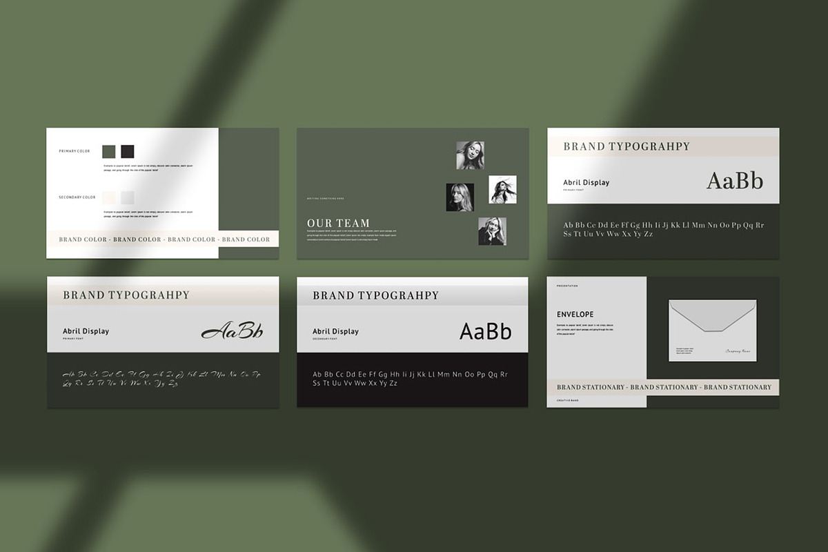 Brand Guidelines Presentation, a Presentation Template by Dream-Lab (Photo 4 of 5)