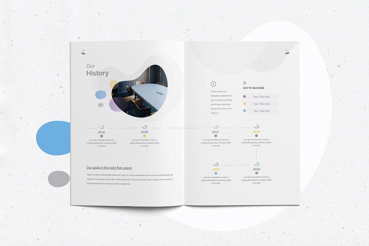 Company Profile, a Brochure Template by WOWPro (Photo 6 of 10)