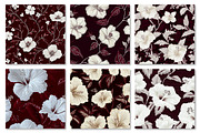 White Hibiscus Digital Paper, a Texture Graphic by Dream Creation (Thumbnail 5 of 7)