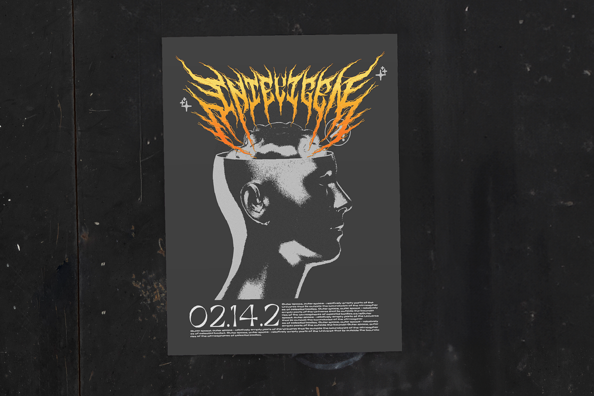 Megavolts | Black Metal Font, a Blackletter Font by Denustudios (Photo 7 of 12)