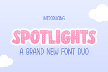 Spotlights Font Duo