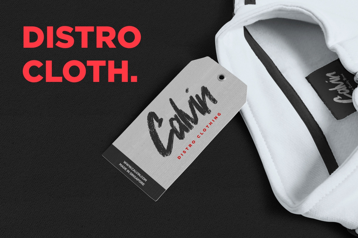 Giantthy Brush Advertisement Font preview 6