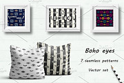 Seamless eye patterns, a Pattern Graphic by Dasha_D (Thumbnail 1 of 5)