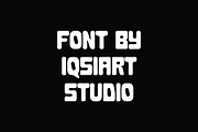 Mosaxe - Techno Round Font, a Sans Serif Font by Iqsiart Studio (Thumbnail 4 of 7)