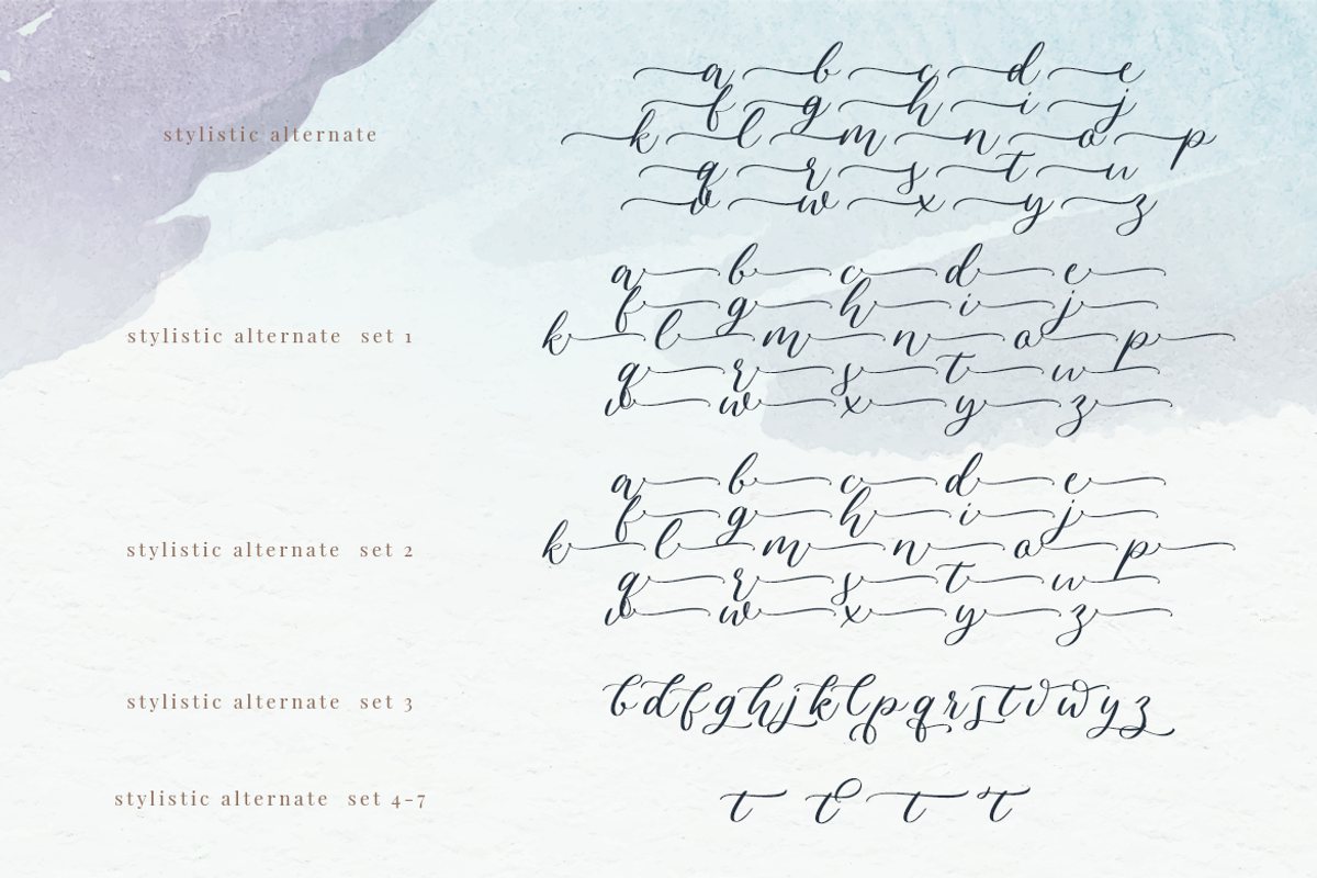 Bridallova Script, a Script Font by Colllab Studio (Photo 8 of 19)