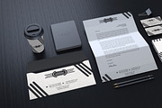 Black Branding Identity, a Product Mockup by TheFeture (Thumbnail 9 of 10)