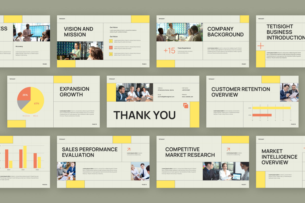 Revenue Strategy Market Keynote, a Presentation Template by Loin Studio (Photo 4 of 4)