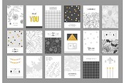 Trendy Cards  VECTOR set, a Card Template by Lera Efremova (Thumbnail 4 of 4)