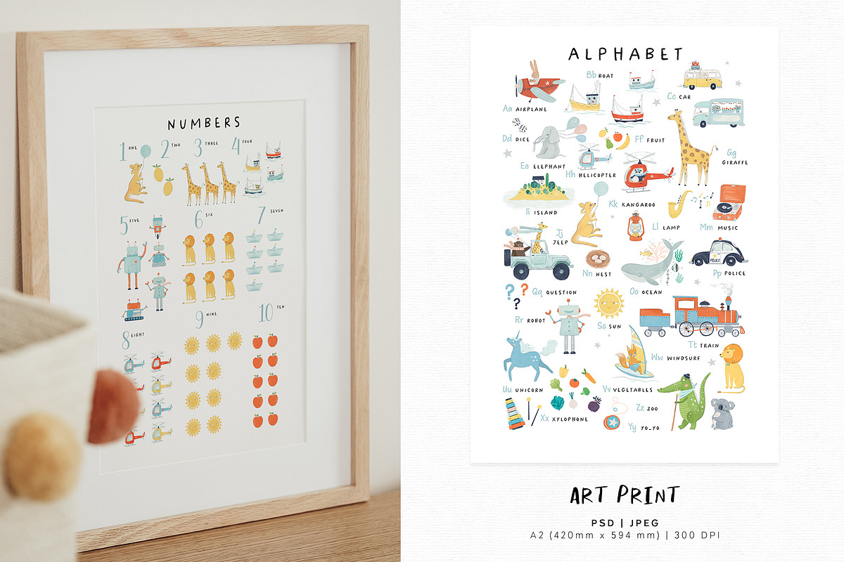 Petit Voyage. Graphics & Patterns, an Animal Illustration by annartdreams (Photo 3 of 14)