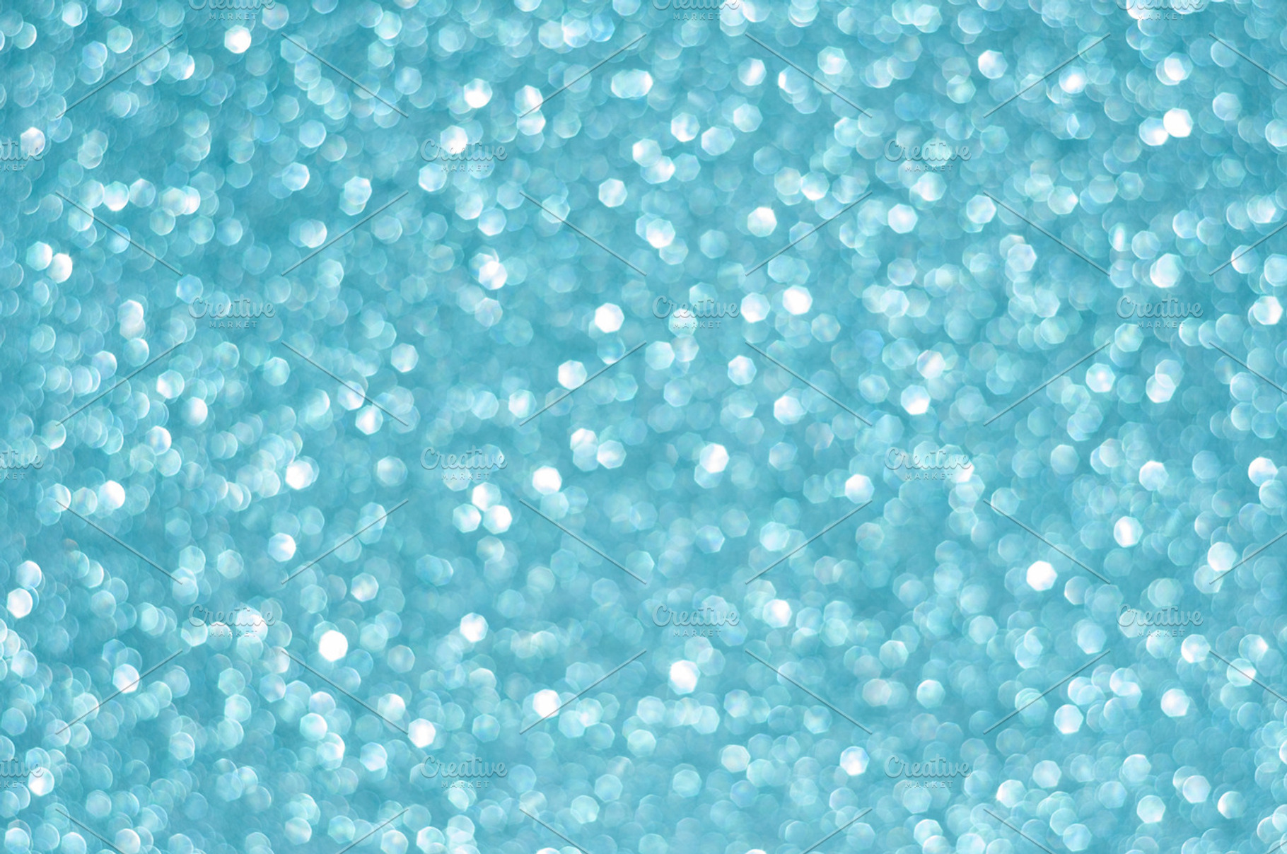Blue Glitter
