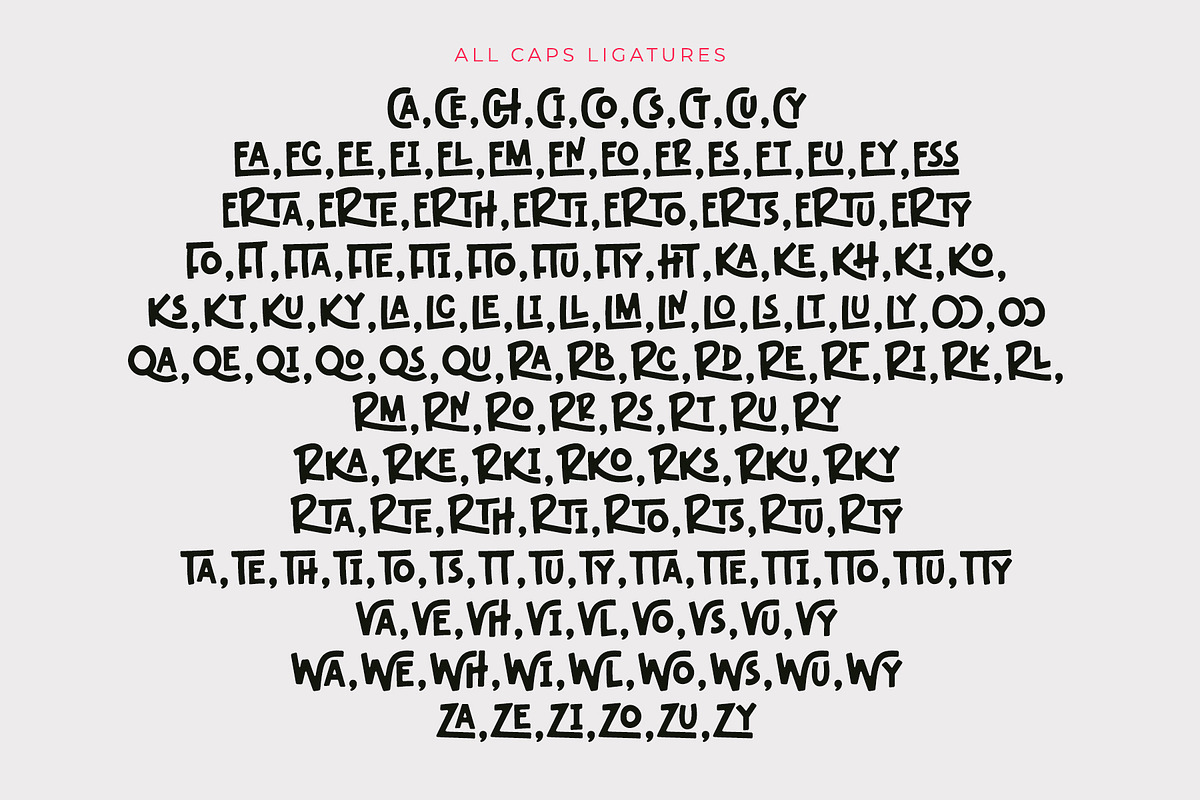 Birthday Verygood - Ligature Font, a Sans Serif Font by Airotype (Photo 11 of 12)