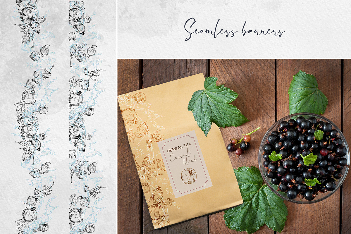 Inky currant drops, a Food Illustration by MsFlaffy (Photo 6 of 10)