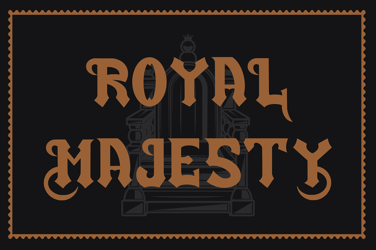 Stamford Castle - Blackletter Font, a Blackletter Font by Arendxstudio (Photo 2 of 10)