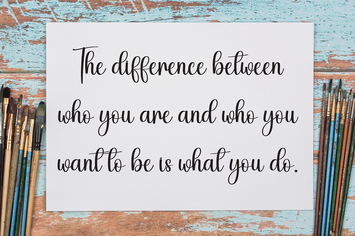 Beautiful Darling | Script Font, a Handwritten Font by Scratchones (Photo 3 of 9)