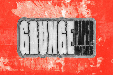 Grunge paper marks textures, a Texture Graphic by Textexp