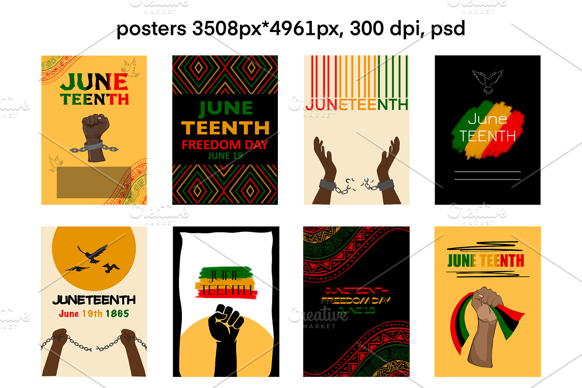Juneteenth, a Person Illustration by Allie_art (Photo 6 of 8)