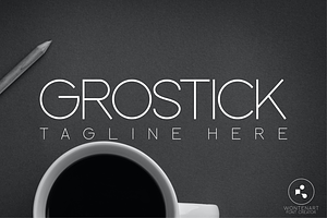 Grostick Lite Multilingual Font