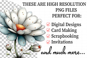 Whimsical Spring Daisy Flower Clipar, an Illustration by Daily.Designs (Thumbnail 2 of 8)