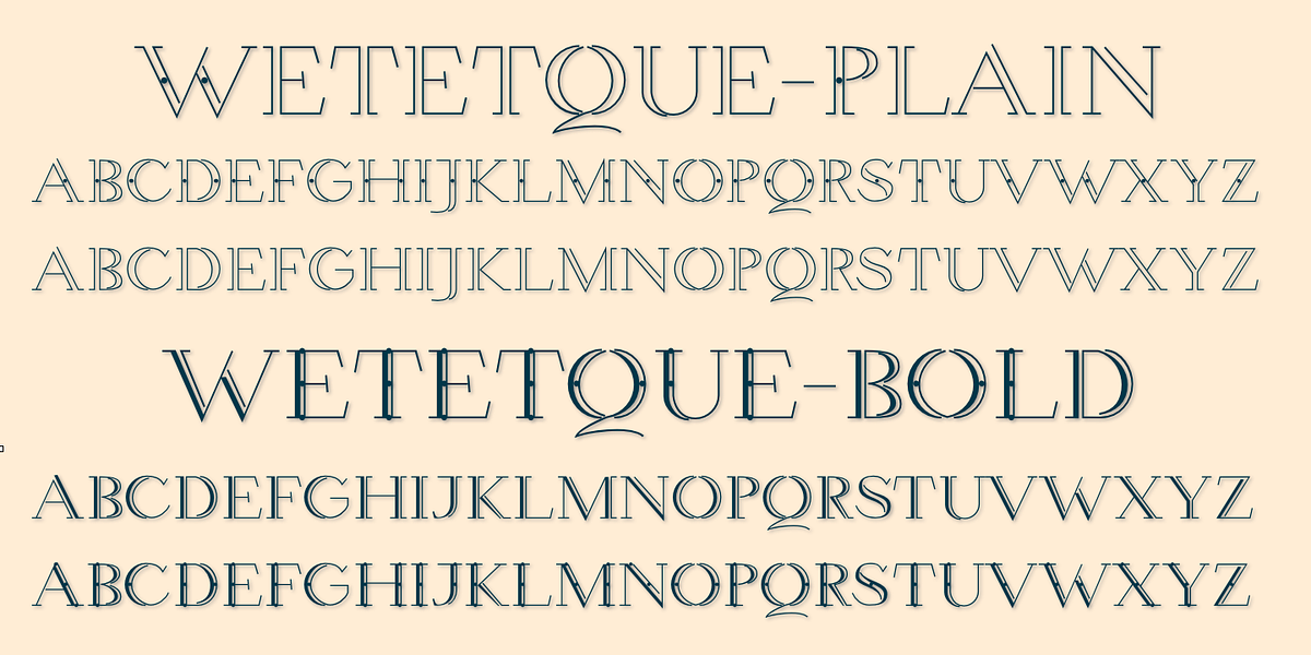 Wetetque, a Serif Font by Ingrimayne Type (Photo 4 of 5)