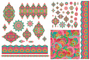 Set of decorative elements, an Object Graphic by Dainia (Thumbnail 1 of 4)