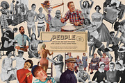 Vintage Collage Creator 1170+ Assets, an Object Graphic by Veris Studio (Thumbnail 6 of 56)