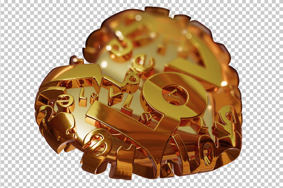 The 3D Heart Render Mega Bundle, a Decorative Illustration by Irmak Akçadoğan (Photo 7 of 8)