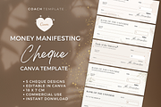 Manifesting Money Check Template, a Card Template by COACHTEMPLATE (Thumbnail 1 of 10)
