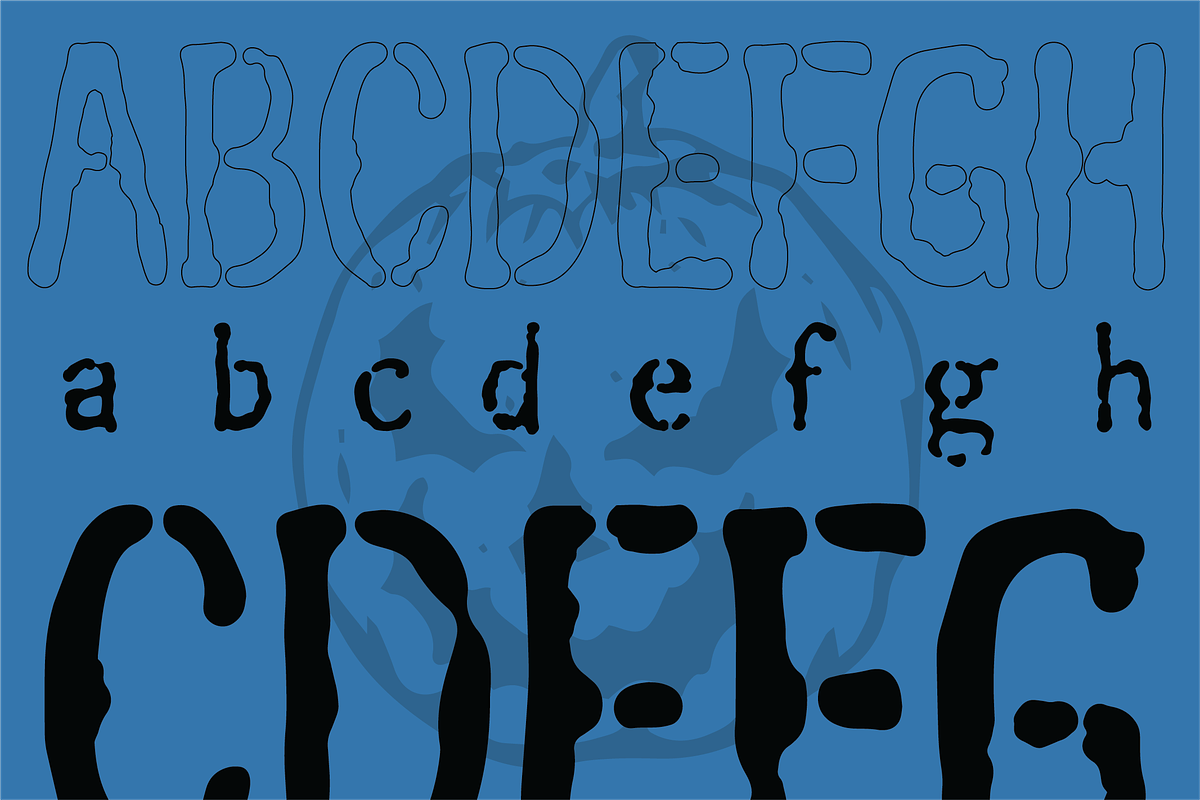 Greems - Doombringer Display Font, a Sans Serif Font by riff.type (Photo 5 of 10)