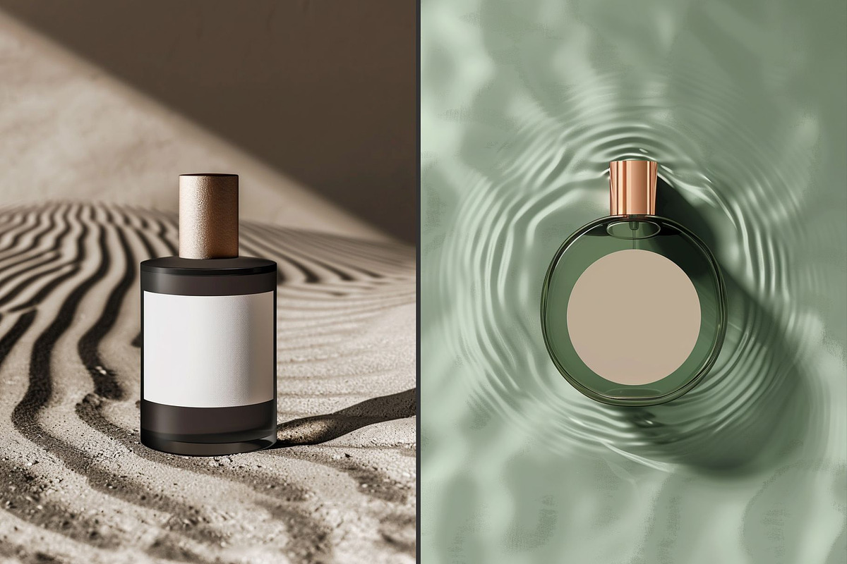 Prompt perfume bottle mockup, a Beauty & Fashion Photo by AS Studio (Photo 1 of 6)