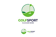 Set of Iconic Golf logo designs, a Design Template by Lucky Creative (Thumbnail 3 of 5)