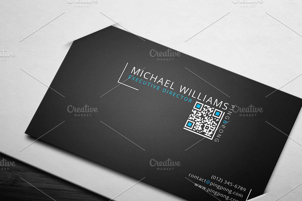 Fonts&Shapes Business Card, a Business Card Template by Lucas Alexander (Photo 4 of 4)