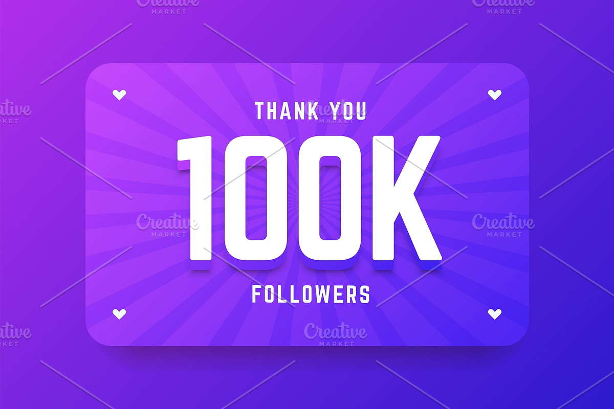100k followers, a Texture Graphic by zaniman