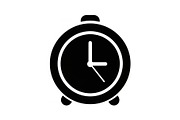 Alarm Clock Silhouette Vector Bundle, an Illustration by Creativeshirt (Thumbnail 11 of 51)