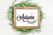 Fall Sign SVG PNG Design Bundle, a Decorative Illustration by thefutive (Thumbnail 7 of 13)