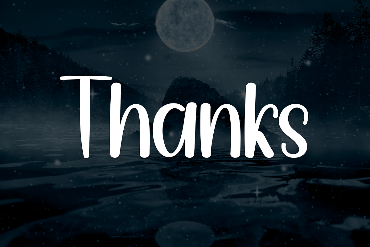 Monlight | Script Font, a Handwritten Font by Scratchones (Photo 8 of 8)