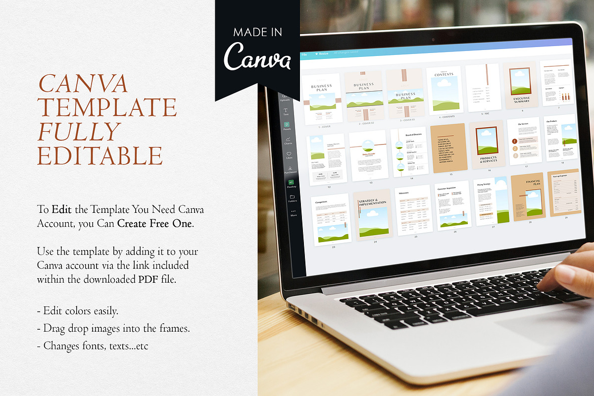 Ecommerce Business Plan / Canva, a Brochure Template by BrochuresFactory (Photo 10 of 11)