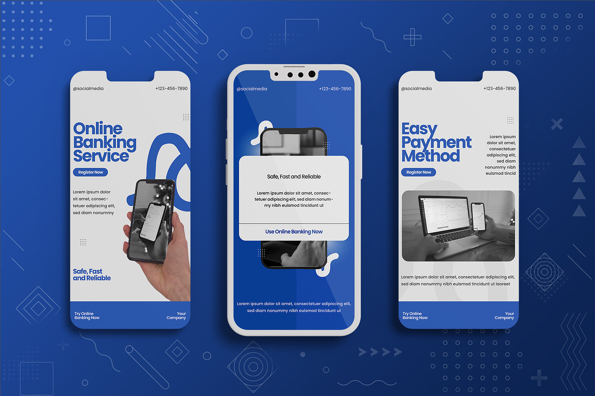 Banking Instagram Story, a Social Media Template by Fannan Studio (Photo 2 of 2)