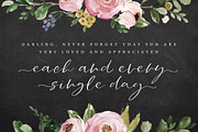 Midnight Bloom Script +18 Free Logos, a Script Font by Pink Coffie (Thumbnail 9 of 15)