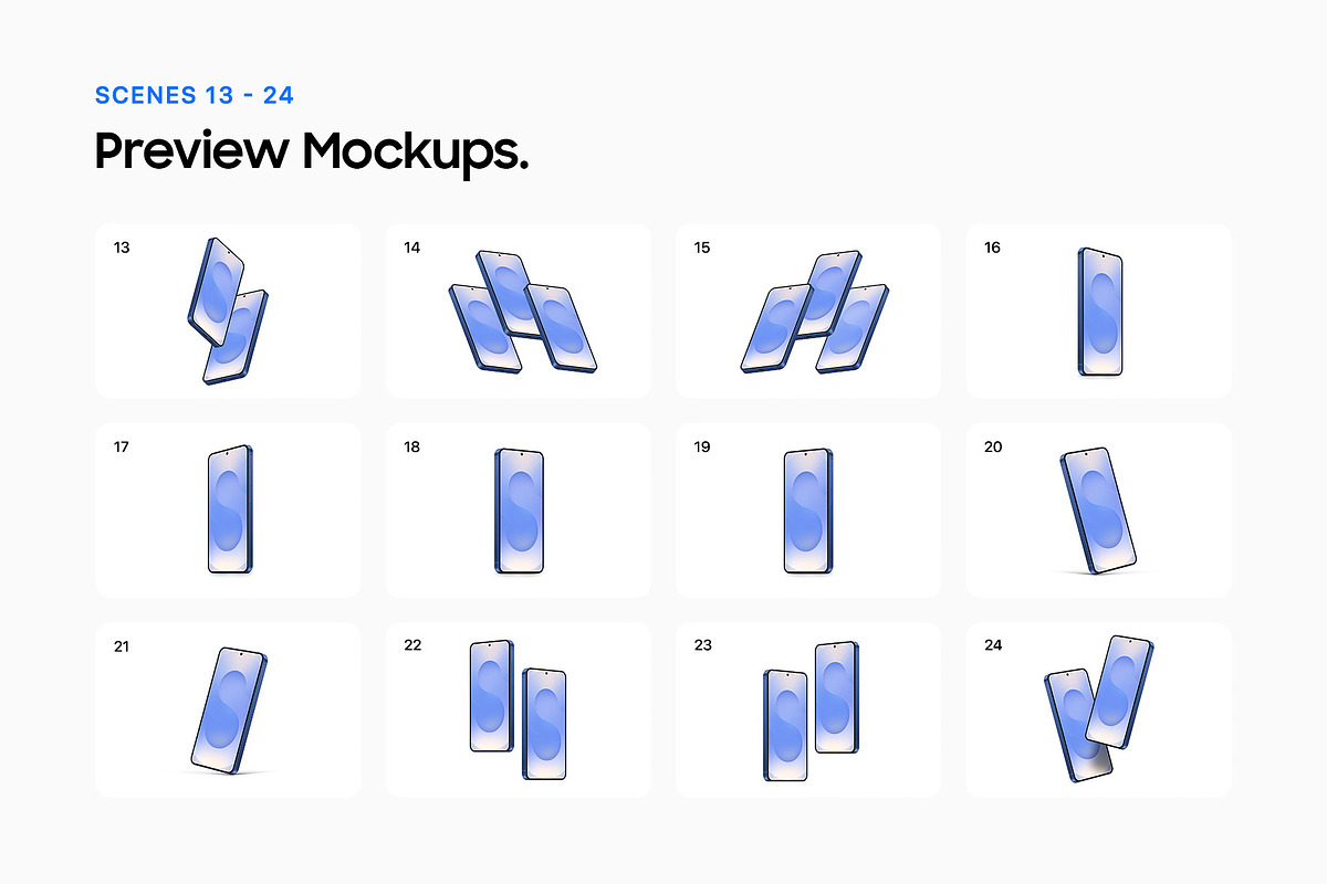 Galaxy S25 Mockups Scenes, an Android Mockup by Asylab (Photo 3 of 58)