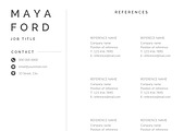 Resume Template / CV, a Resume Template by TheResumeCoach (Thumbnail 7 of 7)