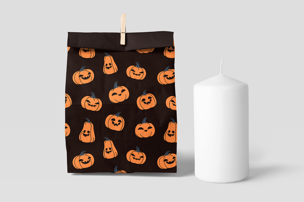 Happy Halloween, seamless patterns, a Pattern Graphic by Good Studio (Photo 9 of 11)