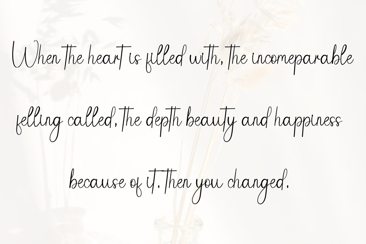 Christmas Butterfly, a Handwritten Font by InermediaSTUDIO (Photo 7 of 8)