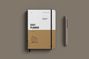 Planner Notebook & Journal Template, a Brochure Template by DesignCrest