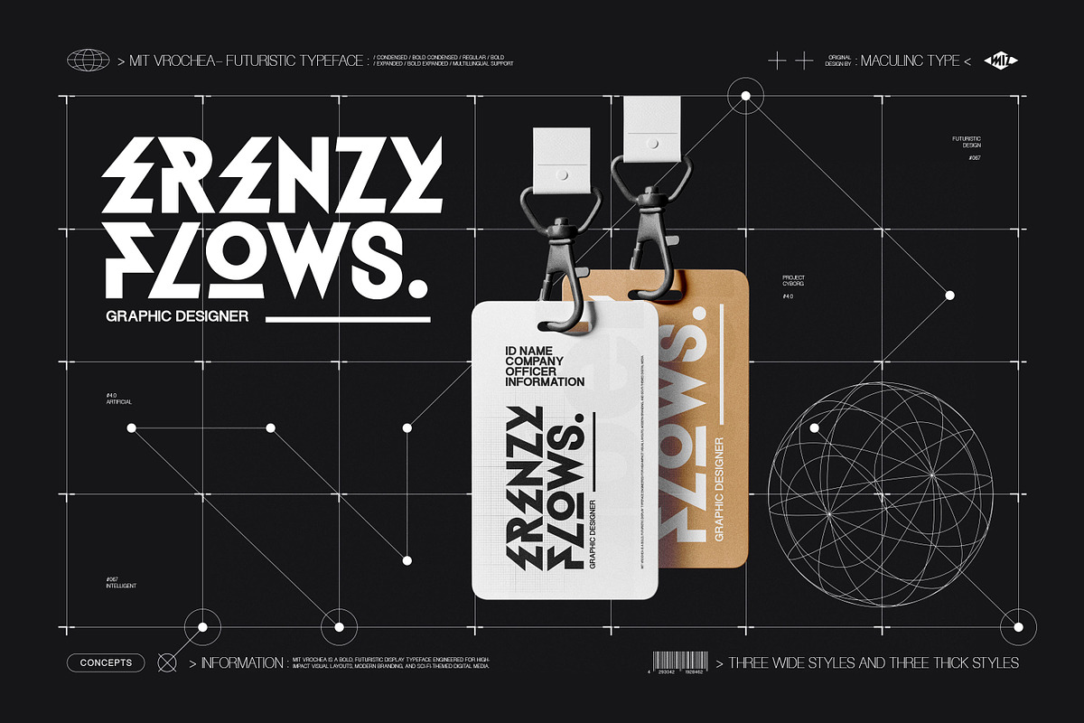 MIT Vrochea, a Sans Serif Font by Maculinc Type (Photo 7 of 12)