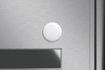 White Round Fridge Magnet 3D Model, an Object 3D Model by rebrandy
