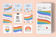 Pride Month LGBTQ+ Collection, a Decorative Illustration by millering (Thumbnail 4 of 12)