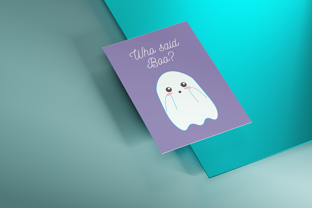 Halloween Ghosts - 6, a Seasonal Illustration by Raafeya's Crafts (Photo 3 of 4)